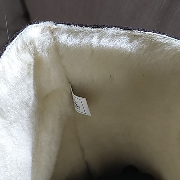 BooRoo Tall Suede Boots-100% Merino wool! sz 9 - Picture 3 of 8